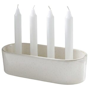 ADVENT kerámia gyertyatartó tál 26 cm kép