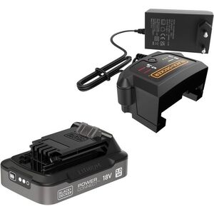 BLACK+DECKER SOC Li-Ion baterie 18V a 1A nabíječka (2 Ah) kép