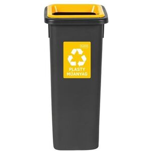 Igotrend, 714001 válogatott hulladékgyűjtő 20 L, FIT BIN - fekete/sárga kép