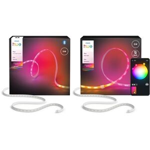 Philips Hue Flux ultra bright strip light 5 m + Hue Flux Strip Light Extension 5 m kép