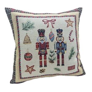 Párnahuzat karácsonyi mintával 45x45 cm Toy Soldier – Bizzotto kép