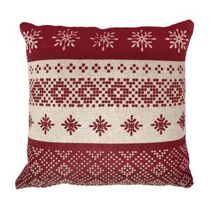 Pamut díszpárna karácsonyi mintával 40x40 cm Etoilea – douceur d'intérieur kép