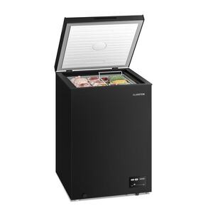 Klarstein Iceblokk fagyasztóláda | 142 l | 84 cm | 0 °C – -24 °C | 4 csillag | Fekete kép