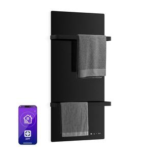 Klarstein HotSpot Crystal Smart infravörös panel | 800 W | 12 m² | Érintőképernyős vezérlés és hangvezérlés kép