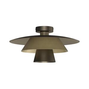 PLATO mennyezeti lámpatest 1xE27/15W/230V, átmérő 38 cm, bronz 4499 kép