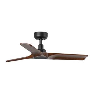 FARO Barcelona FARO 33806WT - HEYWOOD mennyezeti látor fa/fekete, átm. 90 cm WT + DO 33806T kép