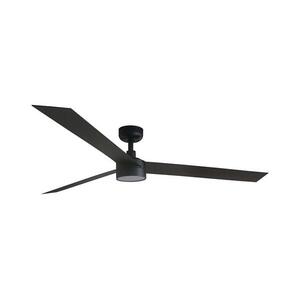FARO Barcelona FARO 34293WT1S - LED fényerőszabályozható látor CRUISER XL 18W/230V CCT átmérő 160 cm fekete WT + távirányító 34293WT1S-D kép