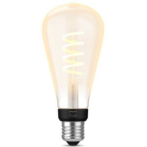 Philips Hue White Ambiance 7W 550 Filament ST72 E27 kép