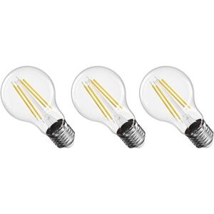 EMOS Filament A60 A CLASS / E27 / 3, 8 W (60 W) / 806 lm / természetes fehér, 3 db kép