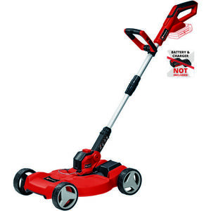 EINHELL Akkumulátoros fűszegélynyíró kocsival GE-CT 18/28 Li TC-Solo (Akku nélkül), 3411212 kép