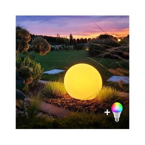 LED RGBW Fényerőszabályozható kültéri lámpa GLOBO 1xE27/12W/230V Ø 40 cm IP44 MI2488+AI0819 kép