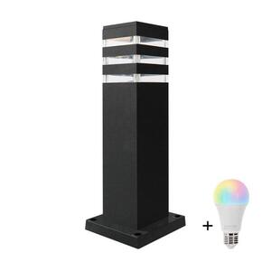 LED RGBW dimmelhető kültéri lámpa TEKSAS 1xE27/12W/230V 44 cm IP44 antracit SA1550+AI0819 kép