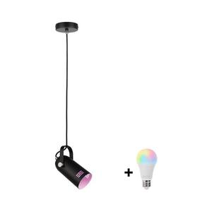 Paulmann 79766 - LED RGBW 1xE27/12W kábeles csillár LAVEA 230V fekete W4785+AI0819 kép