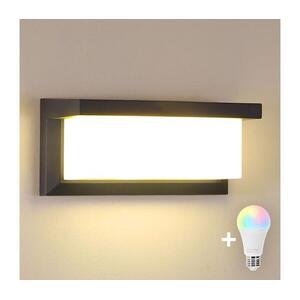 BRILAGI -LED RGBW Kültéri fali lámpatest BRICKY 1xE27/12W/230V antracit IP54 BG1025+AI0819 kép