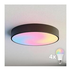BRILAGI - LED RGBW dimmelhető mennyezeti lámpa CLARE 4xE27/12W/230V fekete BG0572+4xAI0819 kép