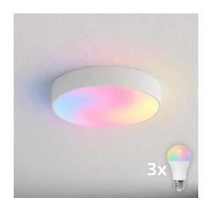 BRILAGI - LED RGBW dimmelhető fürdőszobai mennyezeti lámpatest CLARE 3xE27/12W/230V IP54 fehér BG0581+3xAI0819 kép