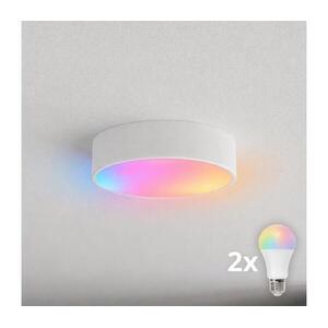 BRILAGI - LED RGBW fényerőszabályozható mennyezeti lámpa CLARE 2xE27/12W/230V fehér BG0569+2xAI0819 kép