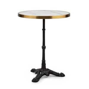 Blumfeldt Patras Lux, bisztró asztal háromlábú talapzattal, márvány asztal, Ø: 57, 5 cm, magasság: 72 cm kép