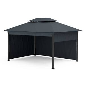 Blumfeldt Grandezza Cortina kerti pavilon 3x4 m, időjárásálló, porfestett, oldalsó redőnyök kép
