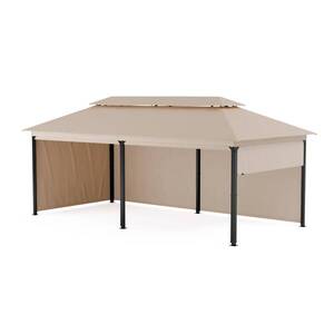 Blumfeldt Grandezza Cortina kerti pavilon 3x6 m, időjárásálló, porfestett, oldalsó redőnyök kép