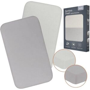 Lionelo Bamboo Sheet, Off White Grey, 70 × 28 cm kép