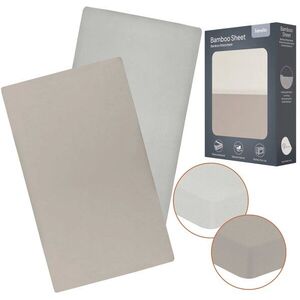 Lionelo Bamboo Sheet, Off White Beige, 118 × 60 cm kép
