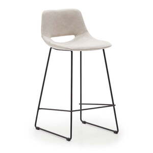 Bézs bárszék (ülésmagasság 65 cm) Zahara – Kave Home kép