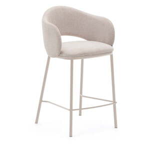 Krémszínű bárszék (ülésmagasság 65 cm) Maina – Kave Home kép