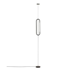 Fekete LED állólámpa (magasság 300 cm) Bow – Kave Home kép