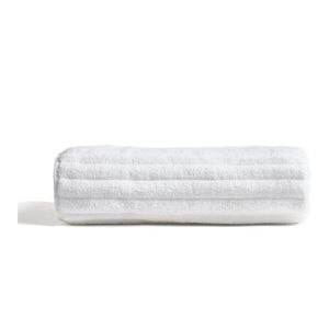 Fehér frottír pamut fürdőlepedő 70x140 cm Navira – Kave Home kép