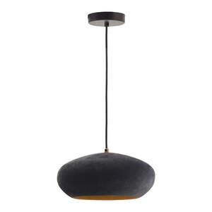 Fekete függőlámpa fém búrával ø 30 cm Inda – Kave Home kép