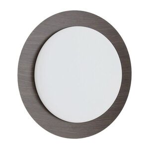 Sötétbarna fém LED fali lámpa ø 40 cm Novae – Kave Home kép