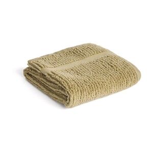 Zöld frottír pamut törölköző 30x50 cm Olvira – Kave Home kép