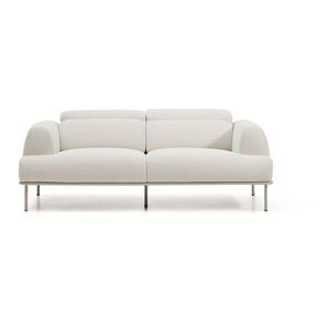 Bézs zsenília állítható kanapé 214 cm Aurum – Kave Home kép