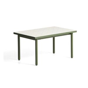 Kerti kisasztal kerámia asztallappal 51x81 cm Maurina – Kave Home kép