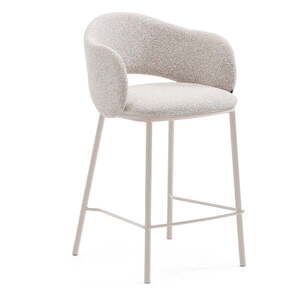 Elefántcsont színű bárszék (ülésmagasság 65 cm) Maina – Kave Home kép
