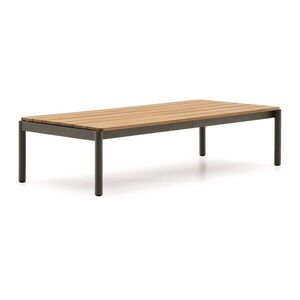 Teakfa kerti dohányzóasztal 63x149 cm Sorells – Kave Home kép