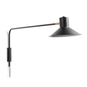 Fekete fali lámpa ø 20 cm Aria – Kave Home kép