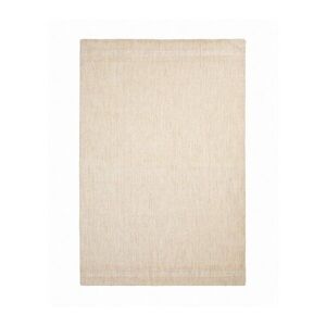 Krémszínű kézi szövésű gyapjú szőnyeg 160x230 cm Dalena – Kave Home kép