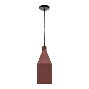 Terrakotta színű függőlámpa fém búrával ø 15 cm Peralta – Kave Home kép