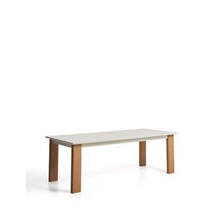 Fém kerti étkezőasztal 100x233 cm Livorno – Kave Home kép