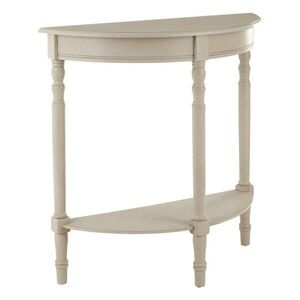 Bézs borovi fenyő konzolasztal 30x80 cm Heritage – Premier Housewares kép