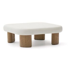 Kerti dohányzóasztal beton asztallappal 80x80 cm Labra – Kave Home kép