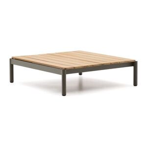 Teakfa kerti dohányzóasztal 89x91 cm Sorells – Kave Home kép
