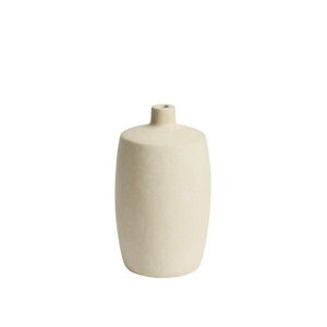 Krémszínű papírmasé váza (magasság 26 cm) Mireni – Kave Home kép