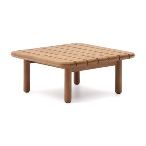 Teakfa kerti dohányzóasztal 70x70 cm Turqueta – Kave Home kép