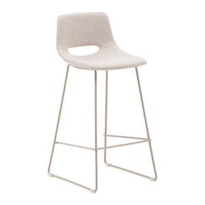 Bézs bárszék (ülésmagasság 76 cm) Zahara – Kave Home kép
