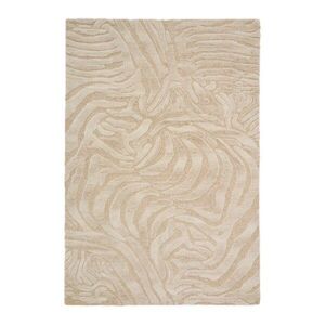 Bézs kézi szövésű gyapjúkeverék szőnyeg 160x230 cm Tribet – Kave Home kép