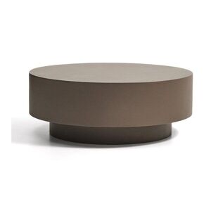 Beton kerek kerti dohányzóasztal ø 60 cm Garbet – Kave Home kép