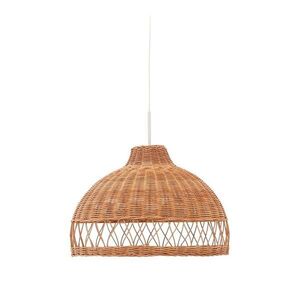 Natúr színű rattan lámpabúra ø 40 cm Loura – Kave Home kép
